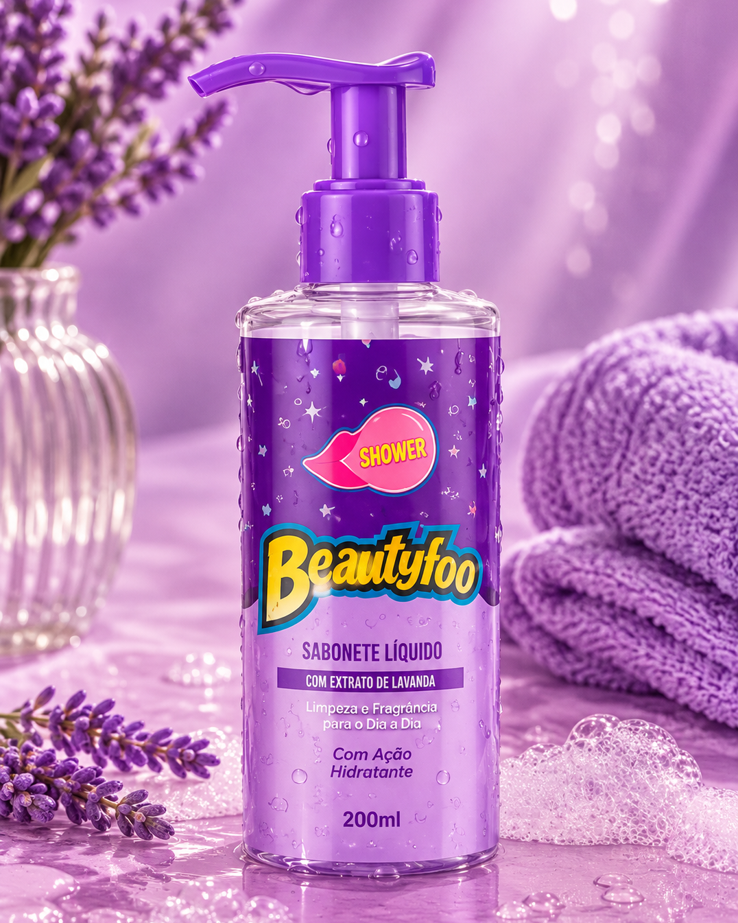 Sabonete Liquido Facial Beautyloo Cheirinho de Chiclete Face Beautiful 200ml