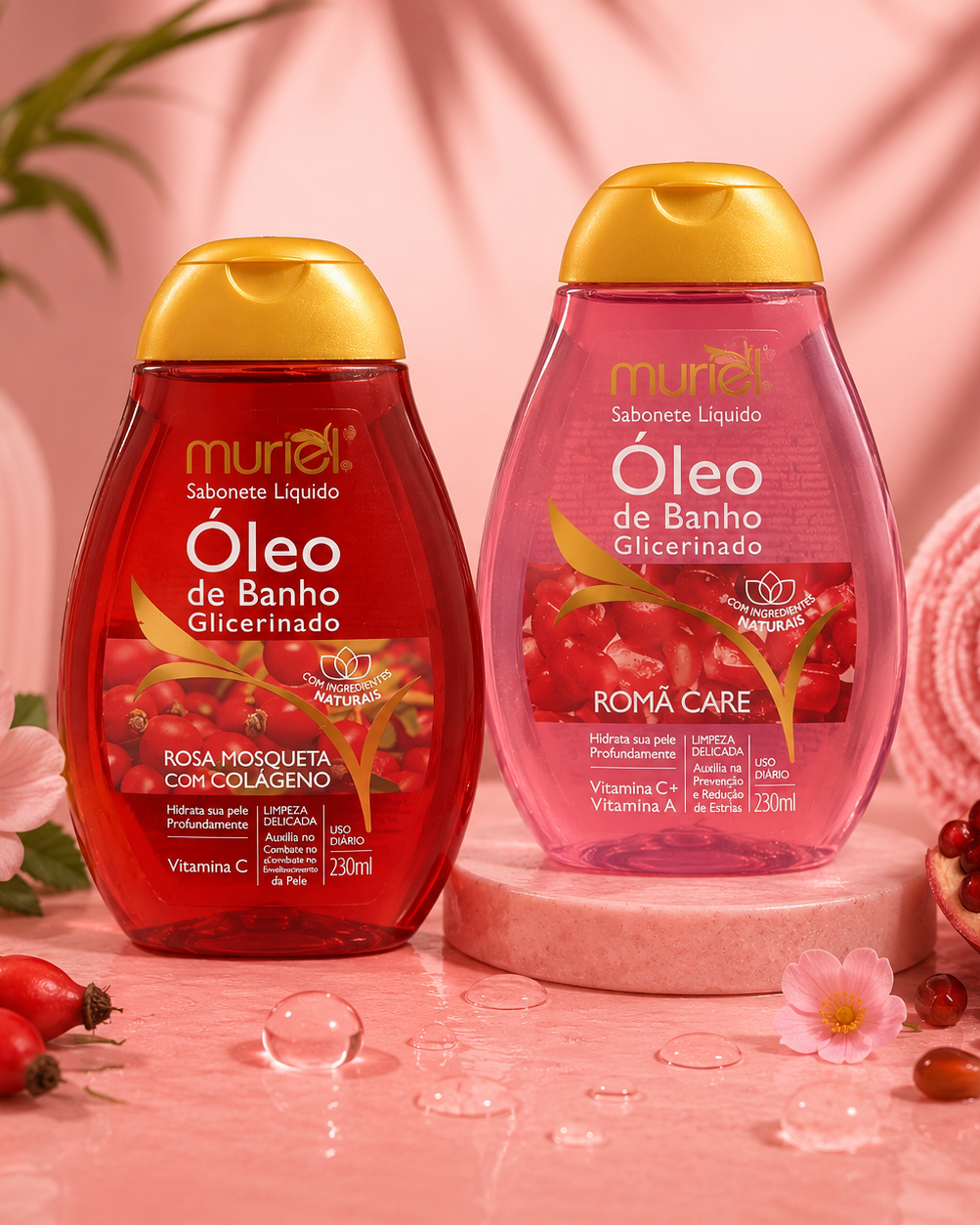 Óleo de Banho Glicerinado Muriel — 230ml