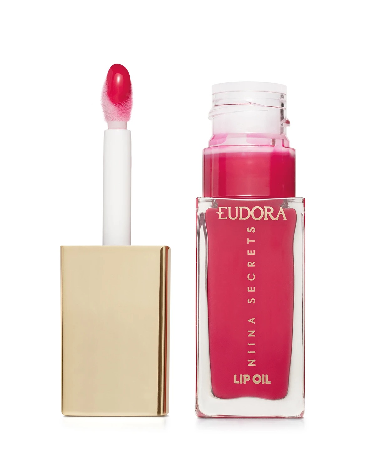 Lip Oil Shine Flowers Rosa Sublime Niina Secrets 7Ml