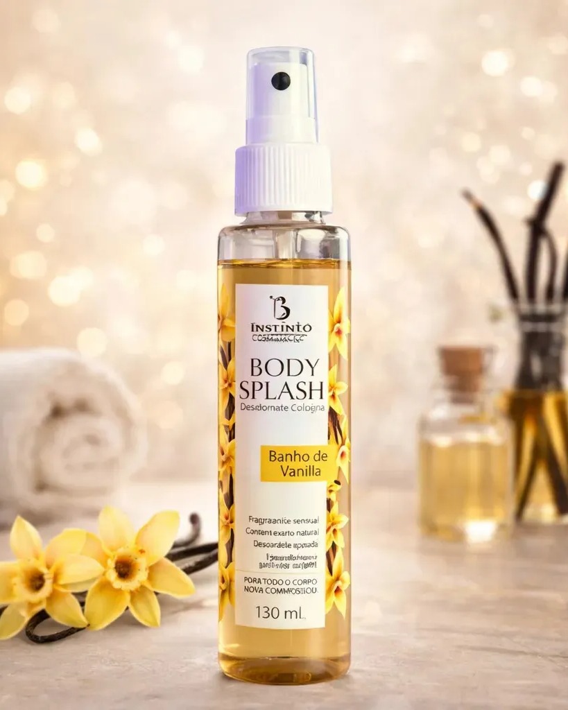 Body Splash Baunilha Bio Instinto Spray 130ml