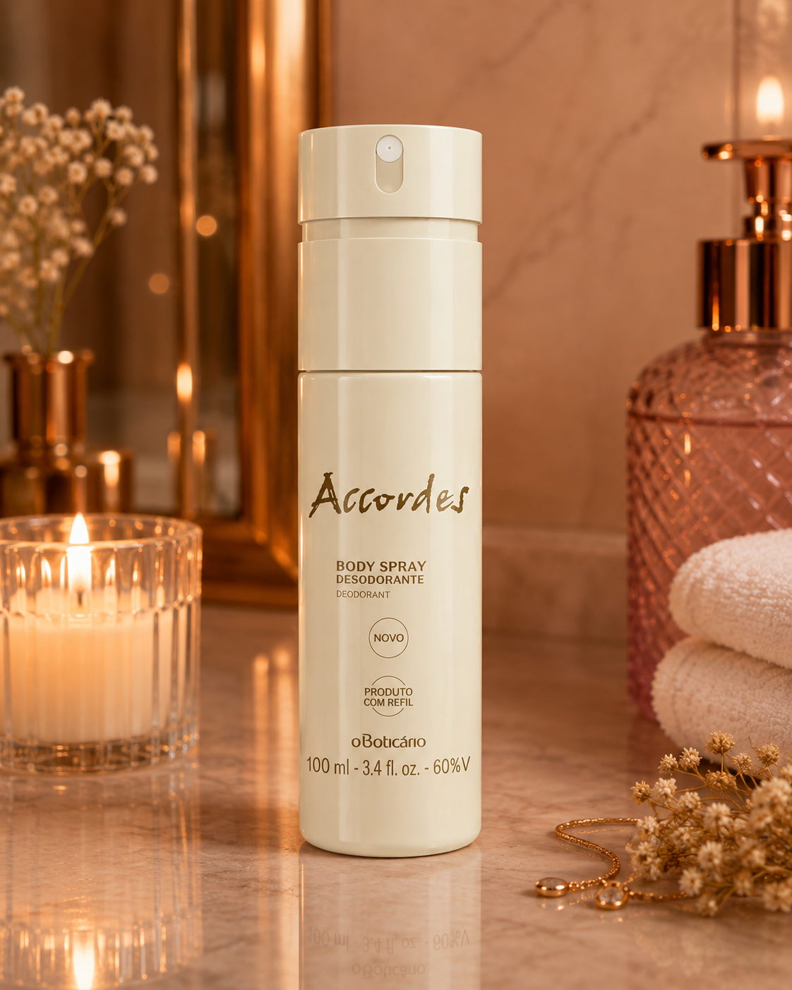 Body Spray Desodorante Accordes 100Ml