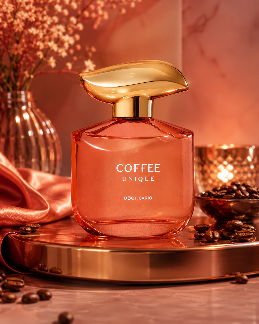 Coffee Woman Unique Floriental Gourmand Desodorante Colônia 100Ml