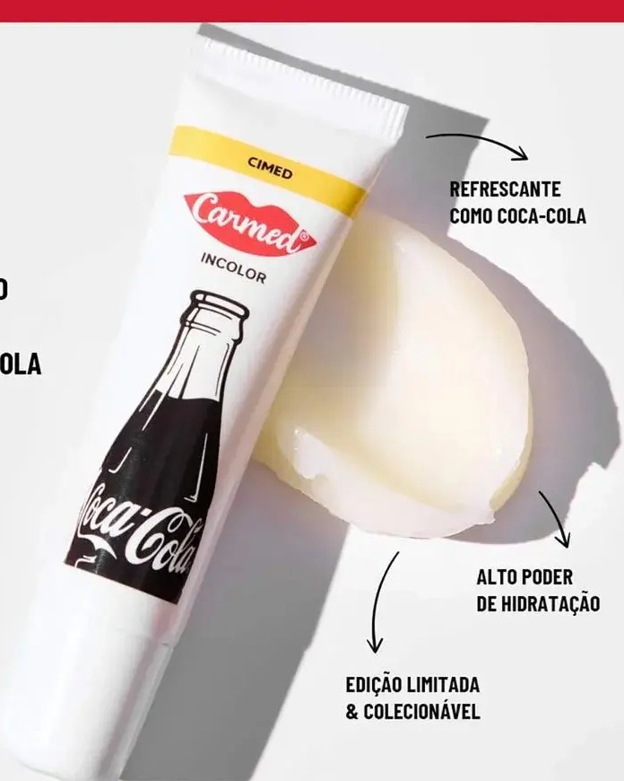 Hidratante Labial Carmed Coca-cola Incolor 10g