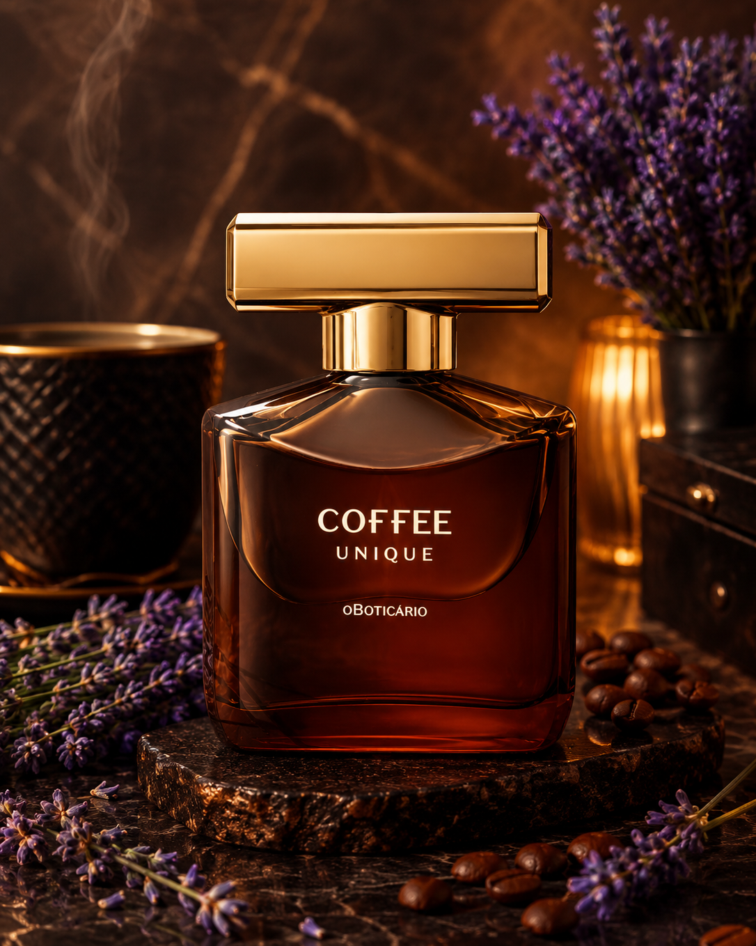 Coffee Man Unique Fougère Oriental Desodorante Colônia 100Ml