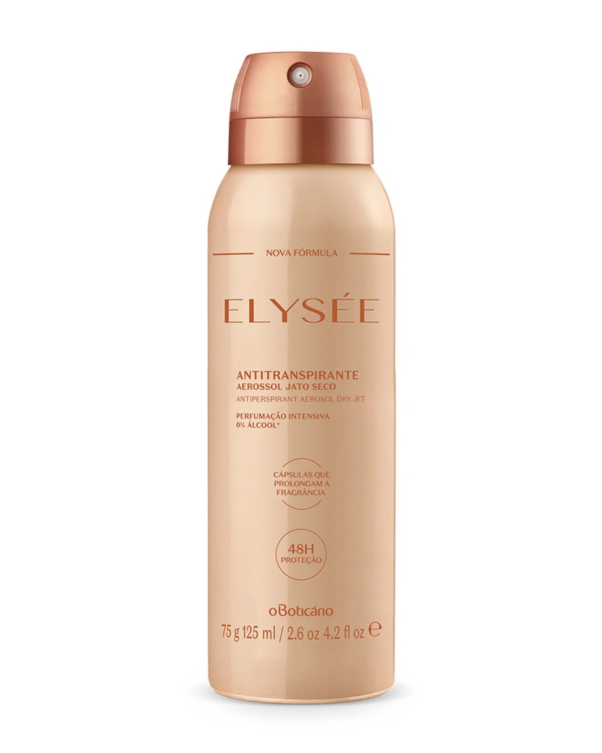 Desodorante Antitranspirante Aerossol Elysée 75G/125Ml